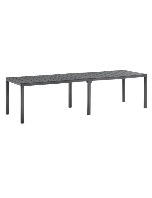 KING TAVOLO GRAFITE DOUBLE 146-292x86x74