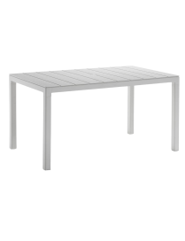 KING WHITE TABLE 146x86x74