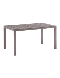 KING TABLE TAUPE 146x86x74