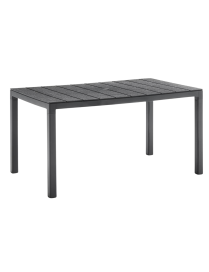 KING TABLE GRAPHITE 146x86x74