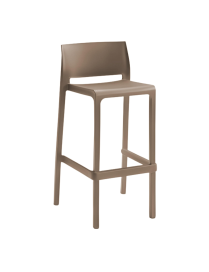 VOLGA STOOL SGABELLO TORTORA 75cm