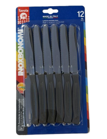 TABLE KNIVES 12pcs 11cm DOVE GREY