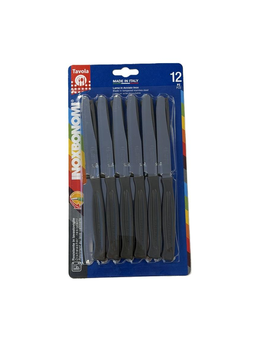 COLTELLI TAVOLA 12pz 11cm TORTORA