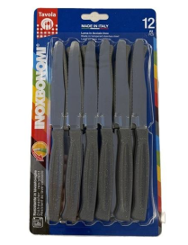 TABLE KNIVES 12pcs 11cm GREY