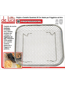PROFESSIONAL CESTELLO FRIGGITRICE AD ARIA 20cm