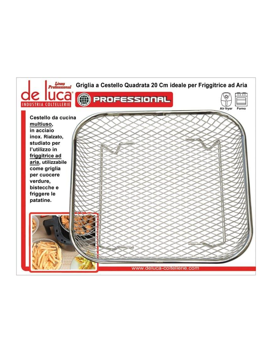 PROFESSIONAL AIR FRYER BASKET 20cm