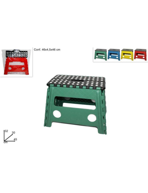 FOLDING STOOL 30x45x32 CENTIMETERS