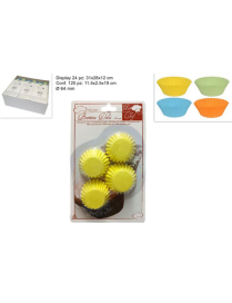 COLORED CAKE CUPS 64mm 120 PIECES