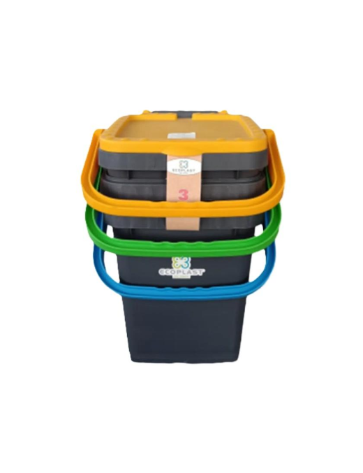 PATTUMIERA ECOPLUS 20lt 3pezzi