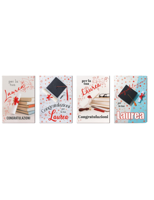 BIGLIETTI CONGRATULAZIONI LAUREA