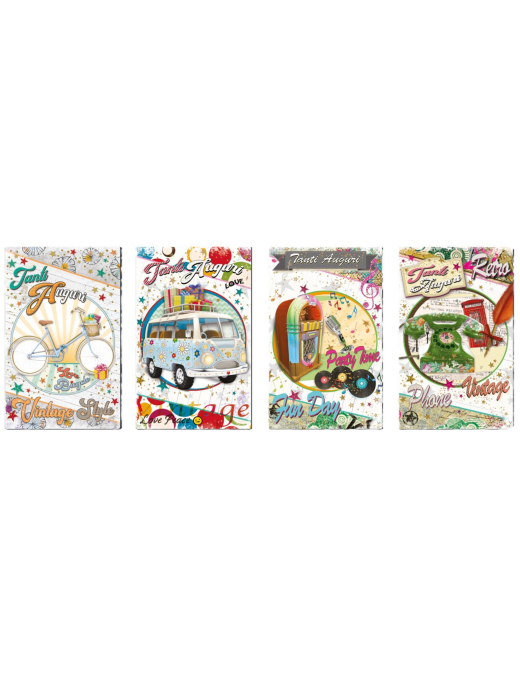 MINI VINTAGE GREETING CARDS
