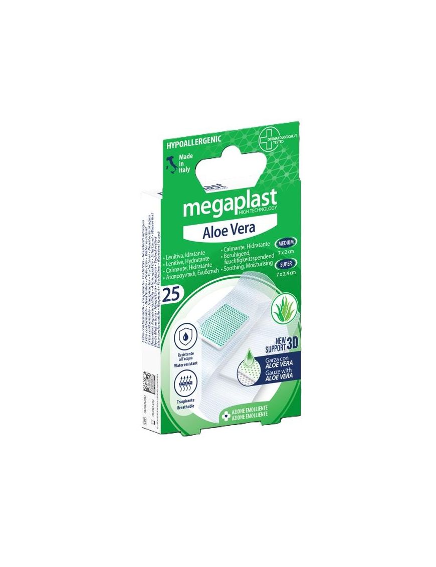 ALOE VERA CEROTTI MEDI 25 PEZZI