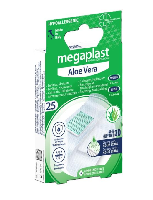 ALOE VERA CEROTTI MEDI 25 PEZZI