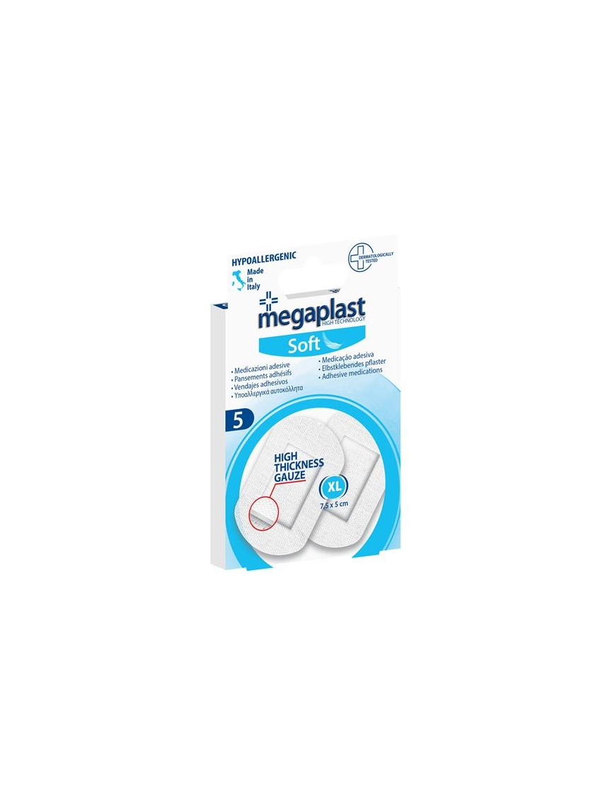 ADHESIVE DRESSINGS 5x7.5cm 5 PIECES