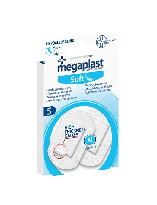 ADHESIVE DRESSINGS 5x7.5cm 5 PIECES