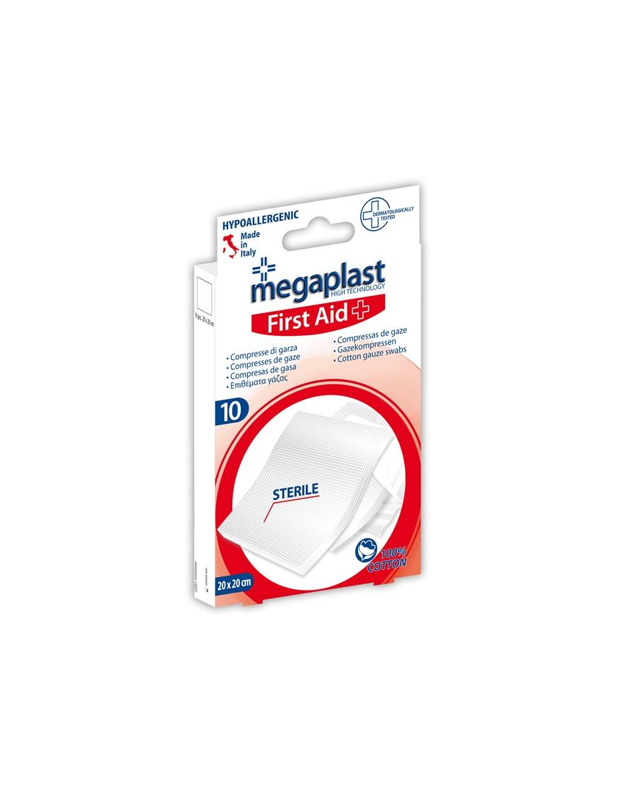 GAUZE COMPRESSES 20cm 10p