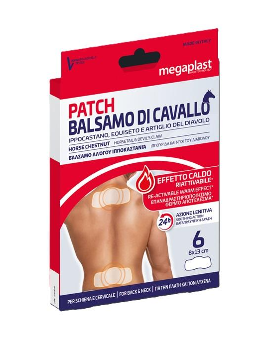 PATCH EFFETTO CALDO 6 PEZZI 8x13cm