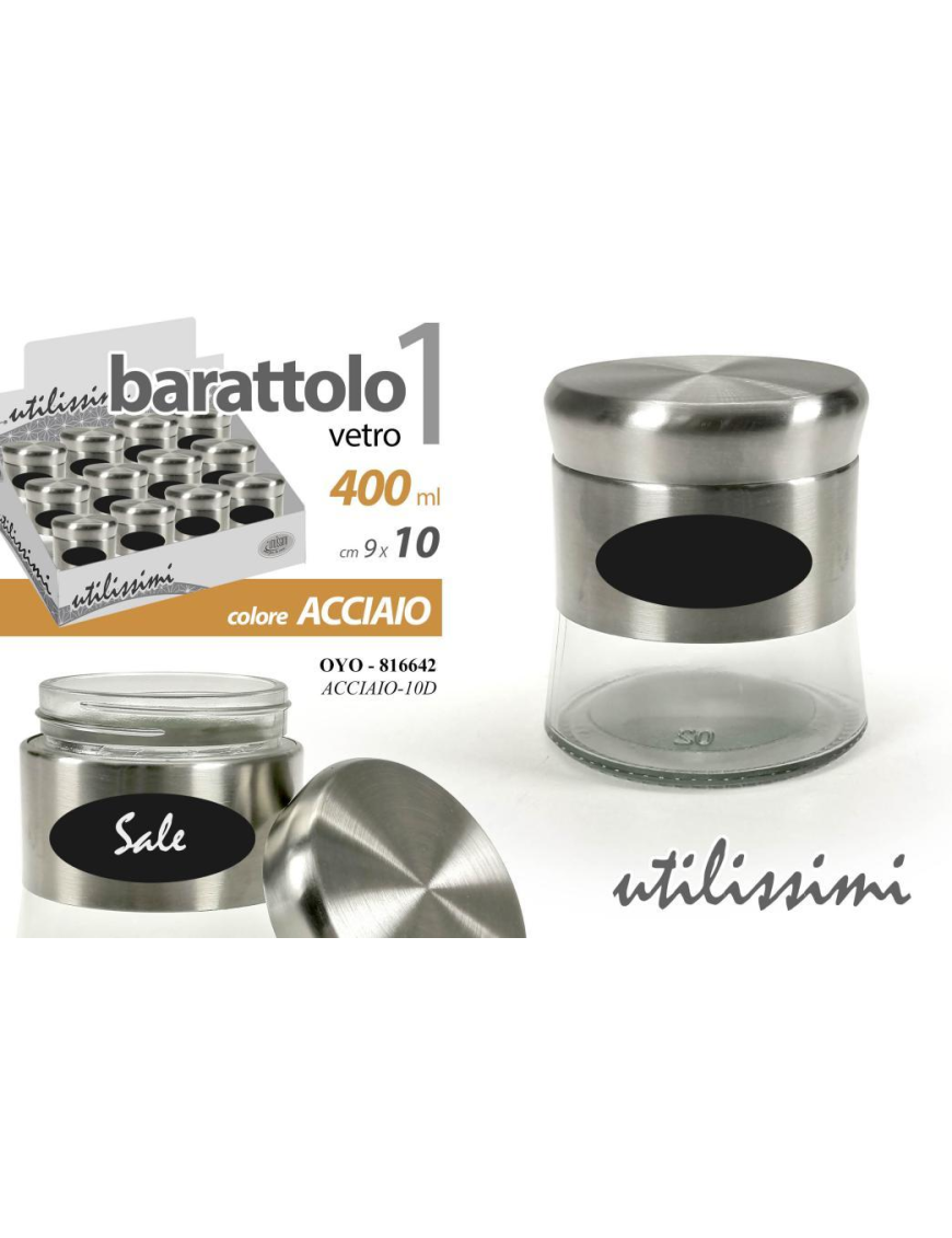 STEEL JAR 400ml