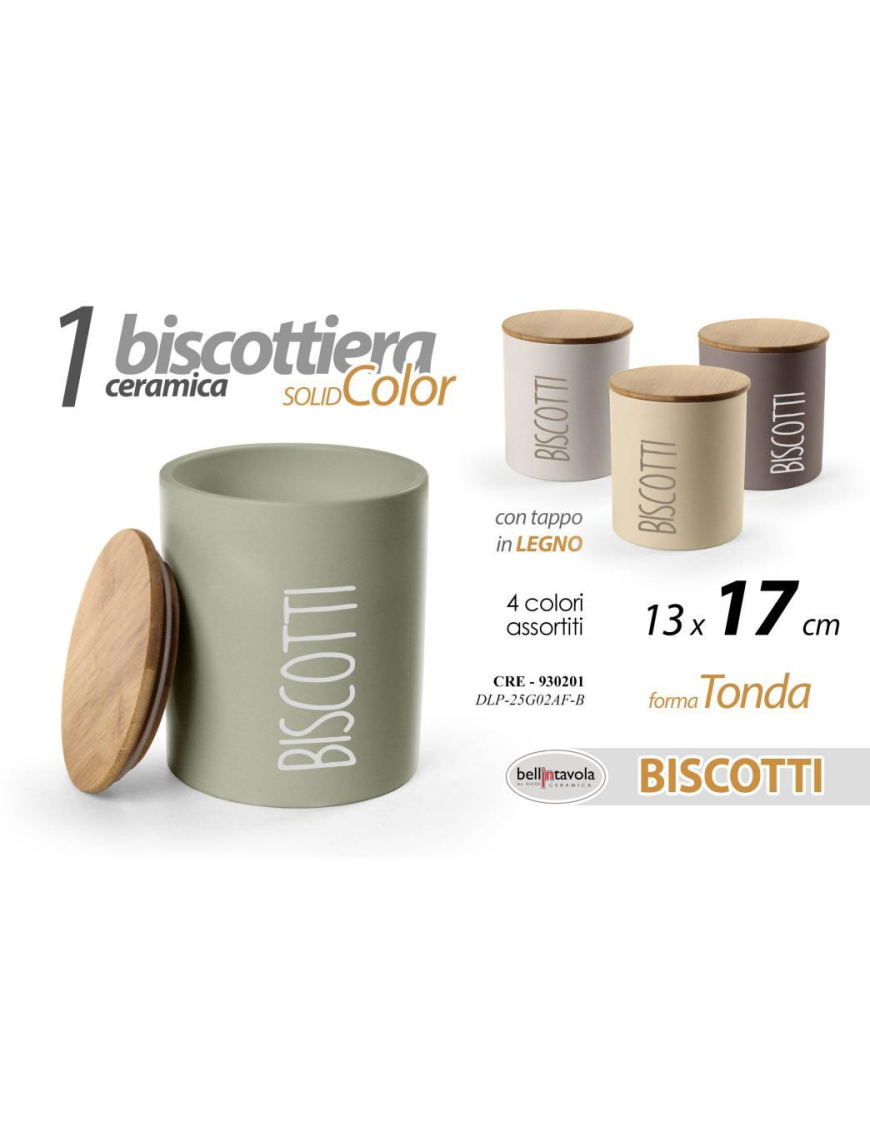 BARATTOLO TONDO BISCOTTI