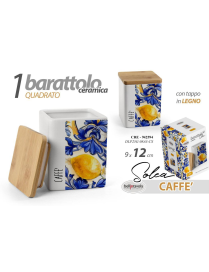 BARATTOLO QUADRO  9x12cm CAFFE'