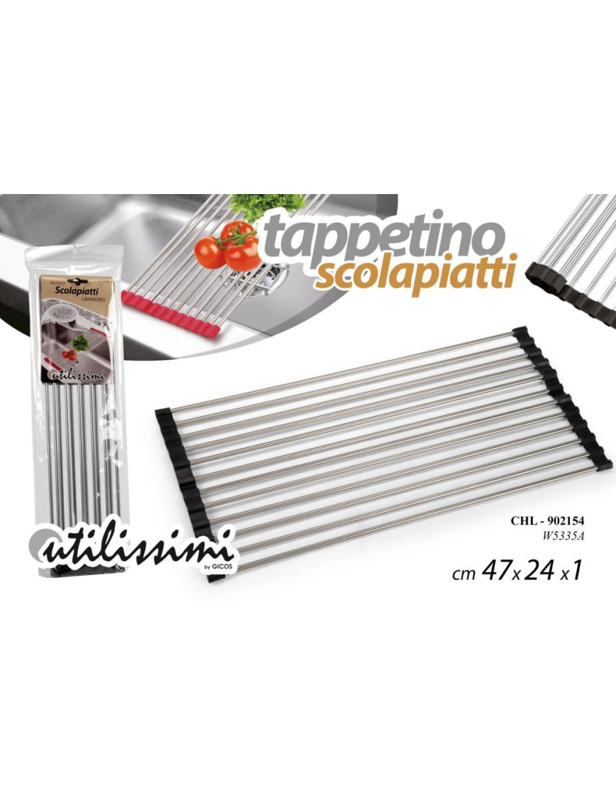 DISH DRAINING MAT 46x23cm