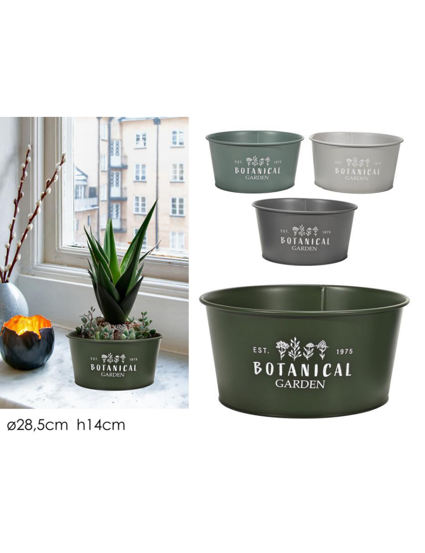 PLANTER 28x14cm TIN