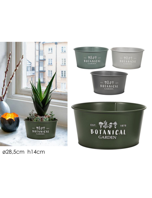 PLANTER 28x14cm TIN