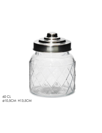 60cl JAR WITH HERMETIC LID
