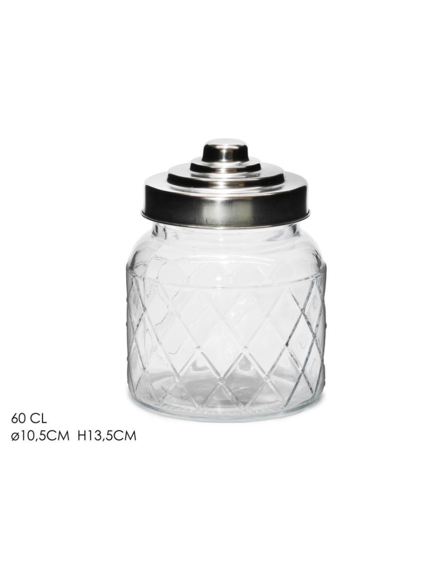 60cl JAR WITH HERMETIC LID