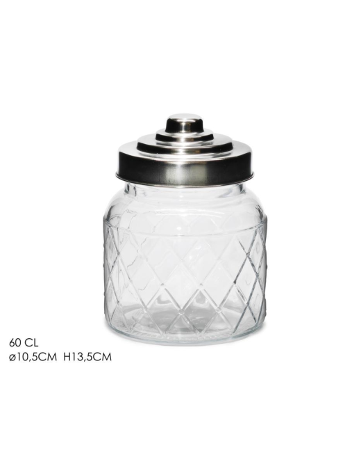 60cl JAR WITH HERMETIC LID