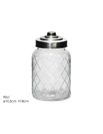 90cl JAR WITH HERMETIC LID