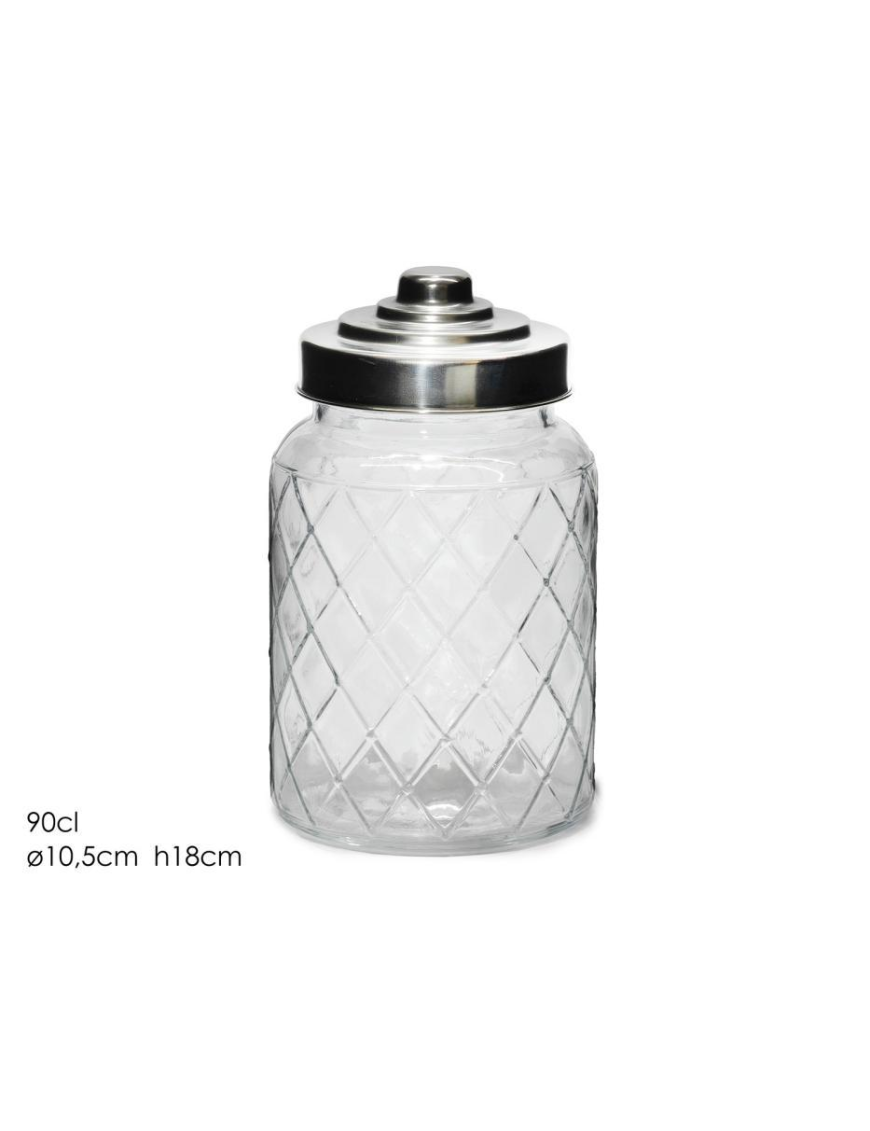 90cl JAR WITH HERMETIC LID