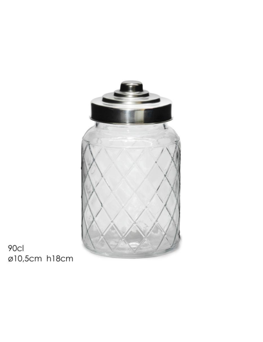 90cl JAR WITH HERMETIC LID