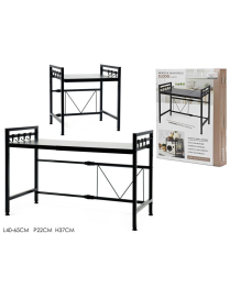 MENSOLA ELODIE ESTENSIBILE NERA 40-65x22x37