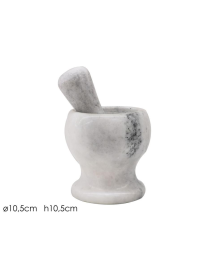 GREY MARBLE MORTAR 10.5cm