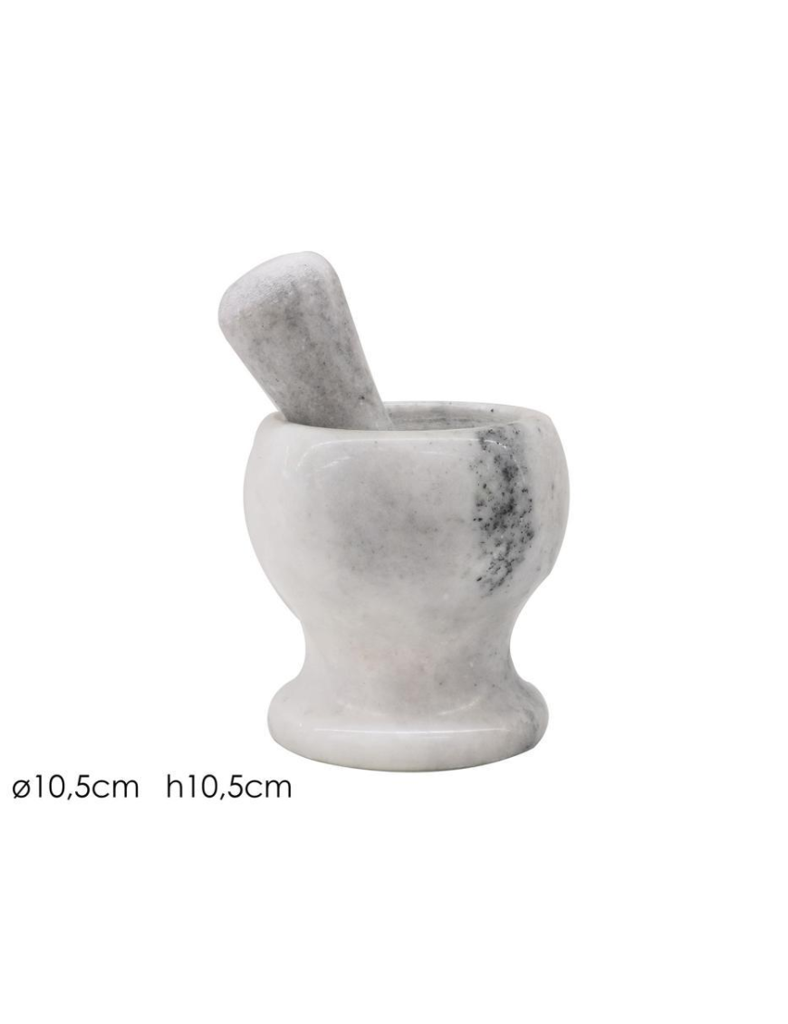 MORTAIO MARMO GRIGIO 10,5cm