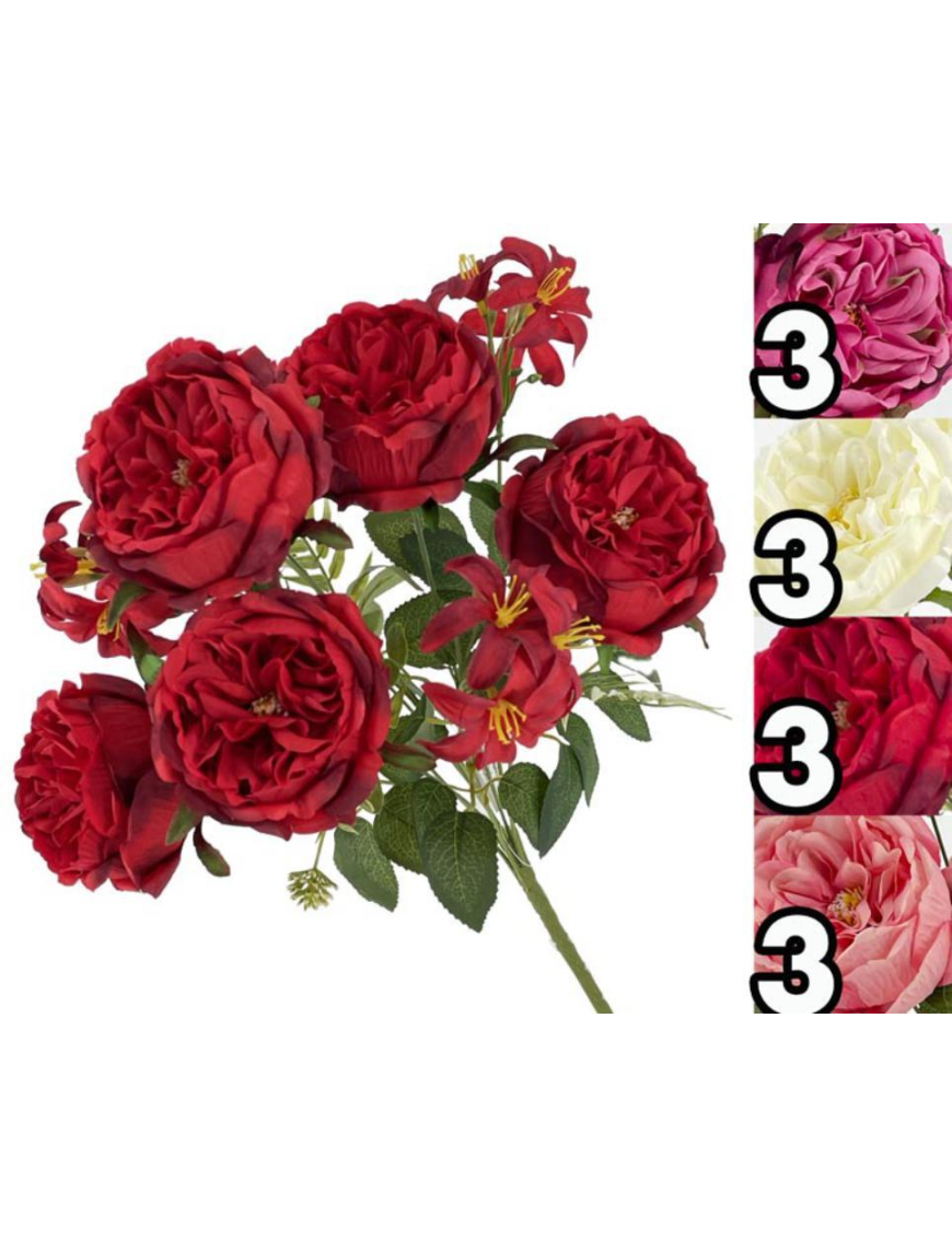 MAZZO ROSE INGLESI 48cm