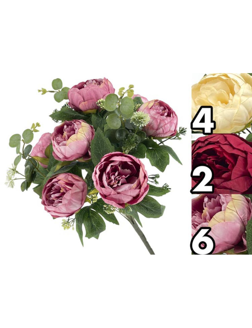 MAZZO PEONIE ANTIQUE 48cm