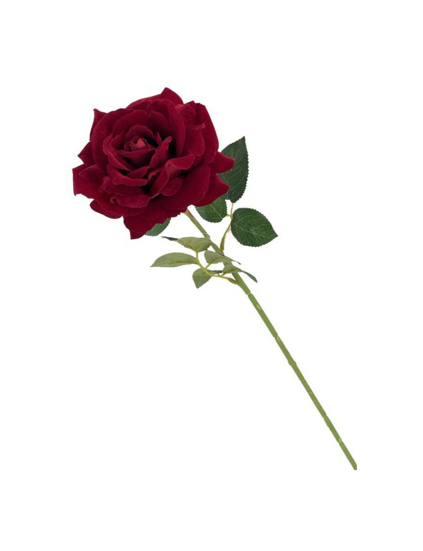 RED VELVET ROSE STEM 70cm