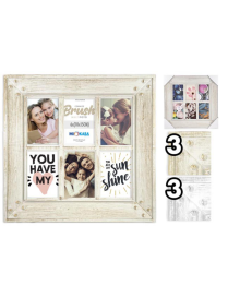 PORTAFOTO BRUSH FINESTRA 6 POSTI