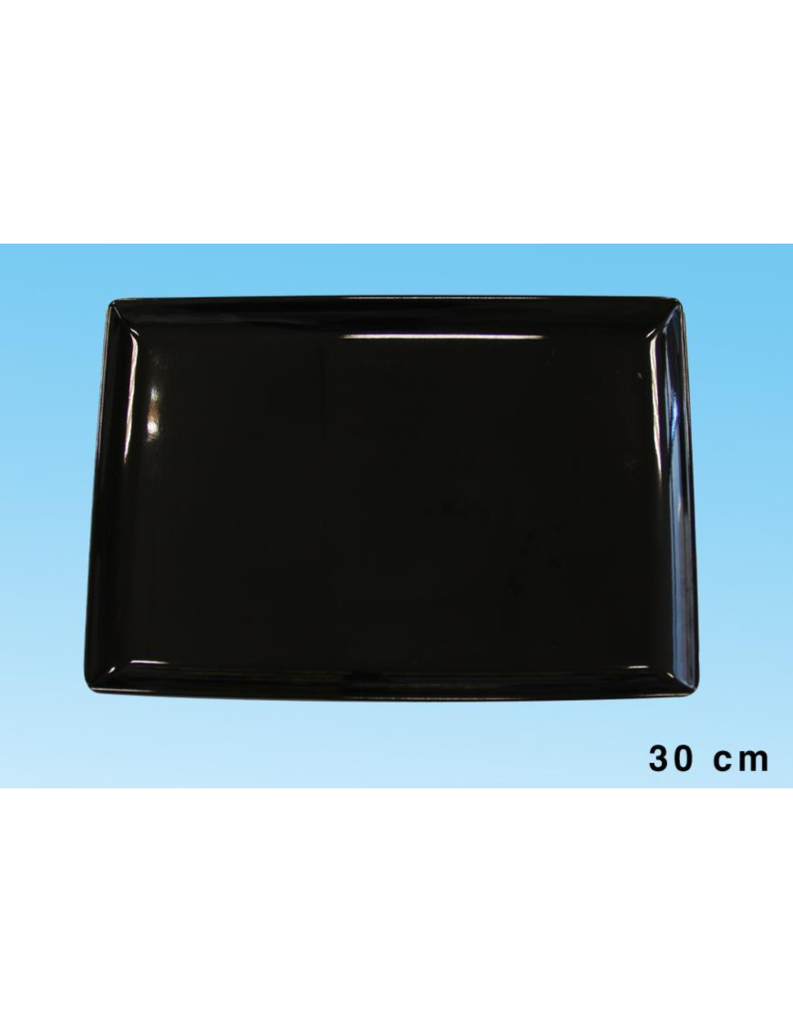 L.NERO ORGANIC VASSOIO RETT. 30x20cm