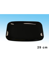 L.NERO ORGANIC VASSOIO RETT. 29,2x18cm