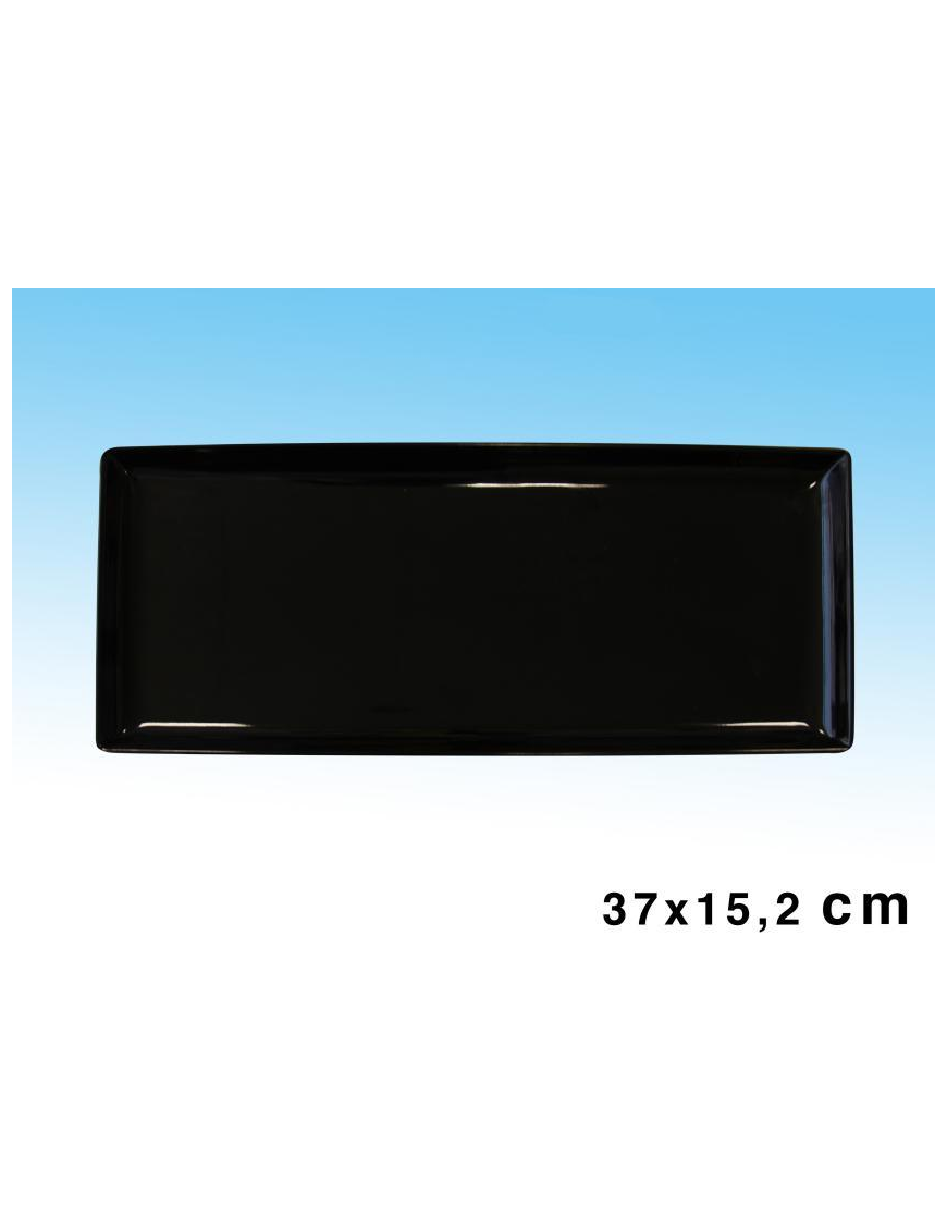 L.NERO ORGANIC VASSOIO RETT. 37x15cm
