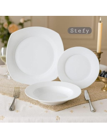 18-PIECE STEFY PLATE SET