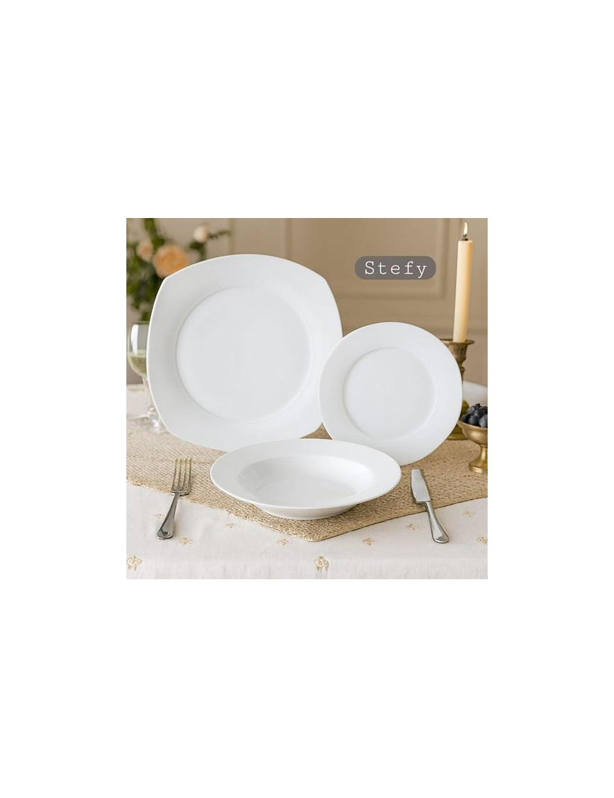 18-PIECE STEFY PLATE SET