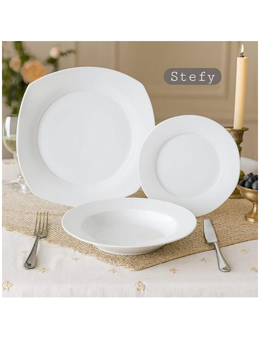 18-PIECE STEFY PLATE SET