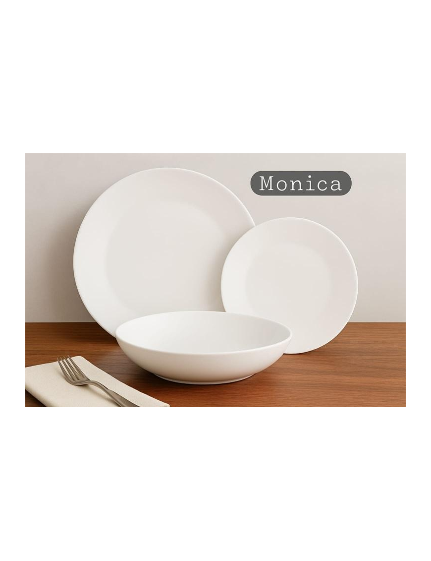 18-PIECE MONICA PLATE SET
