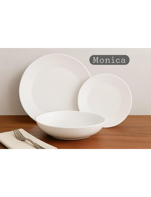 SERVIZIO PIATTI 18 PEZZI MODELLO MONICA