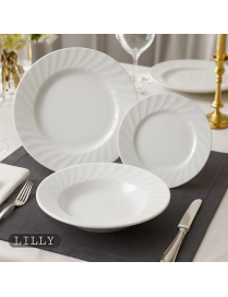 SERVIZIO PIATTI 18 PEZZI MODELLO LILLY