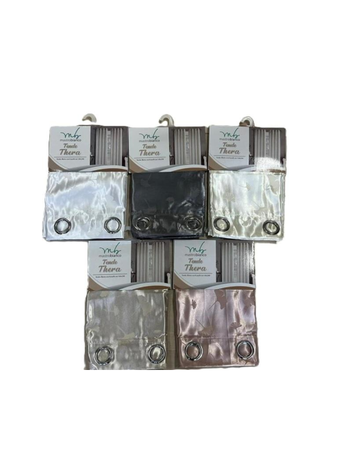 SATIN JAQUARD CURTAIN 140x290 THERA